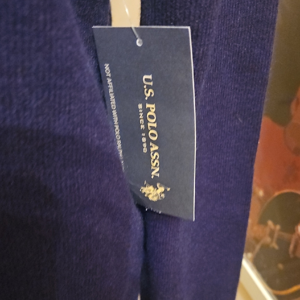 U.S. Polo Assn. Dark Blue Crew Neck Sweater - Picture 5 of 9
